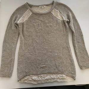 Pink Rose Knit Sweater size Medium